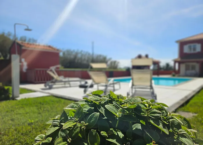 A Casa Do Comandante - Piscina E Jardim Pensjonat Lagoa (Azores)