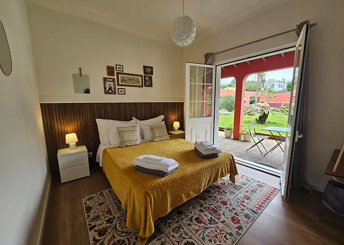 A Casa Do Comandante - Piscina E Jardim Pensjonat *